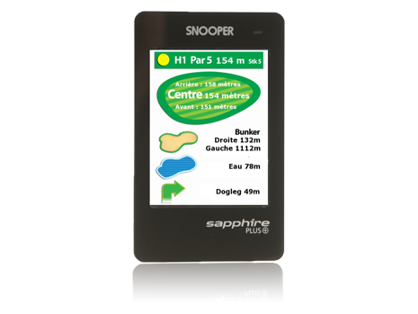 Logiciel Sapphire Plus Mobile GOLF Europe (S290) GPS GOLF