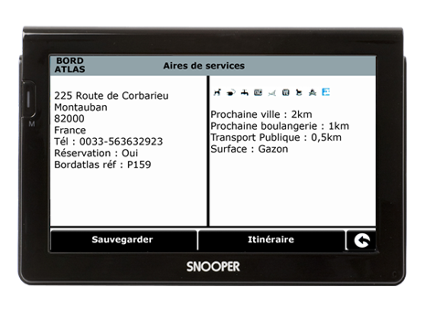 CC7000 : GPS CC7000 ( GPS Camping Car / Tuner TNT CC7000 )