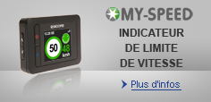 Indicateur de limite de vitesse MySpeed