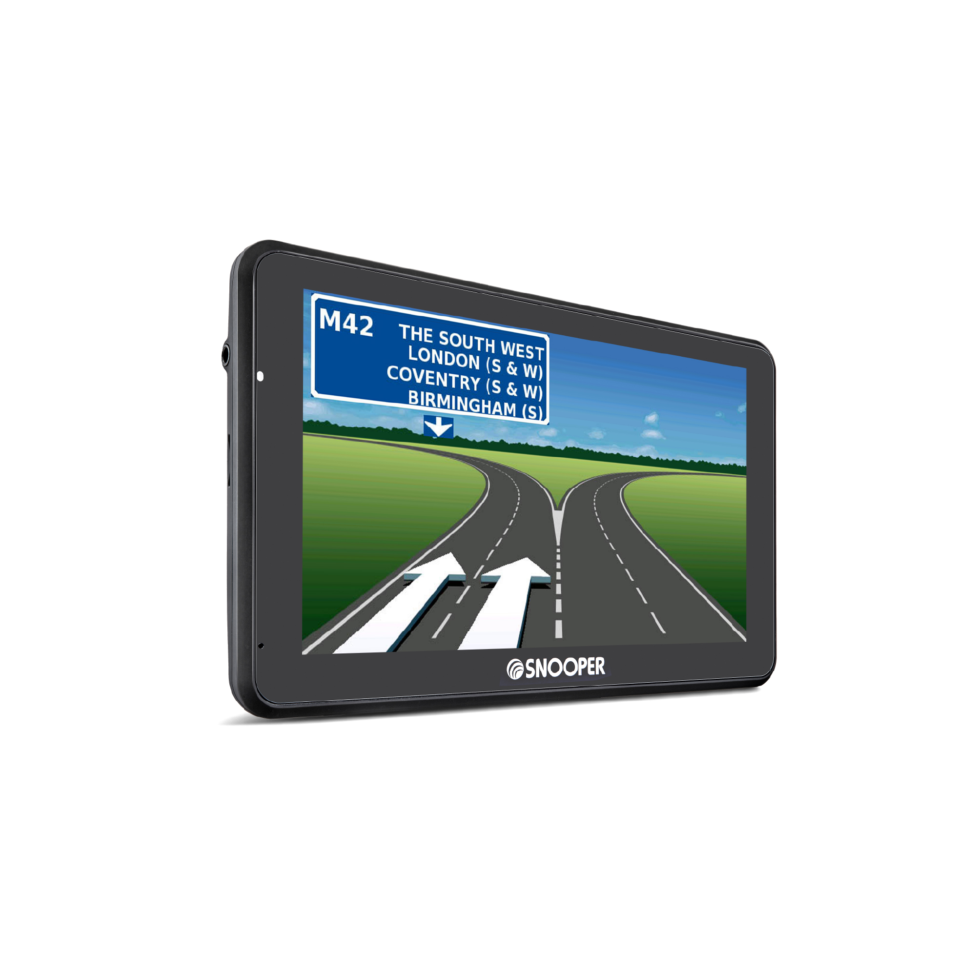 Snooper CC9900 - GPS camping-car 9 pouces avec support magnétique actif