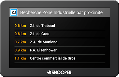 GPS poids lourd Snooper PL2400