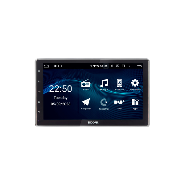 Autoradio double DIN Car Play et Android Auto 7 pouces