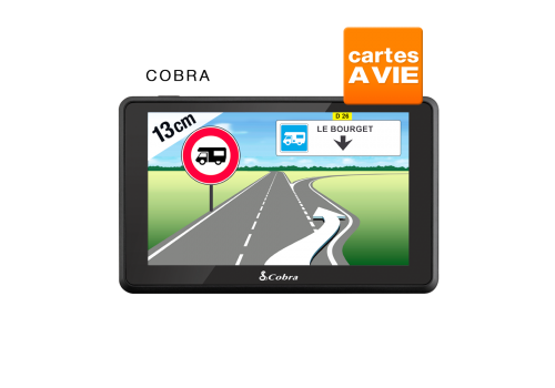 Cobra CC5100 - Essentiel de la navigation Camping Car : écran 13cm