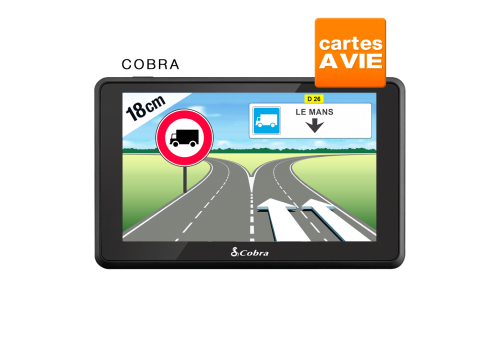 GPS POIDS LOURDS 7 POUCES EUROPE GRATUITE A VIE