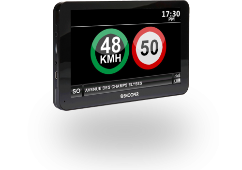 My-Speed MS43 : Indicateur de limite de vitesse + Zones de Danger